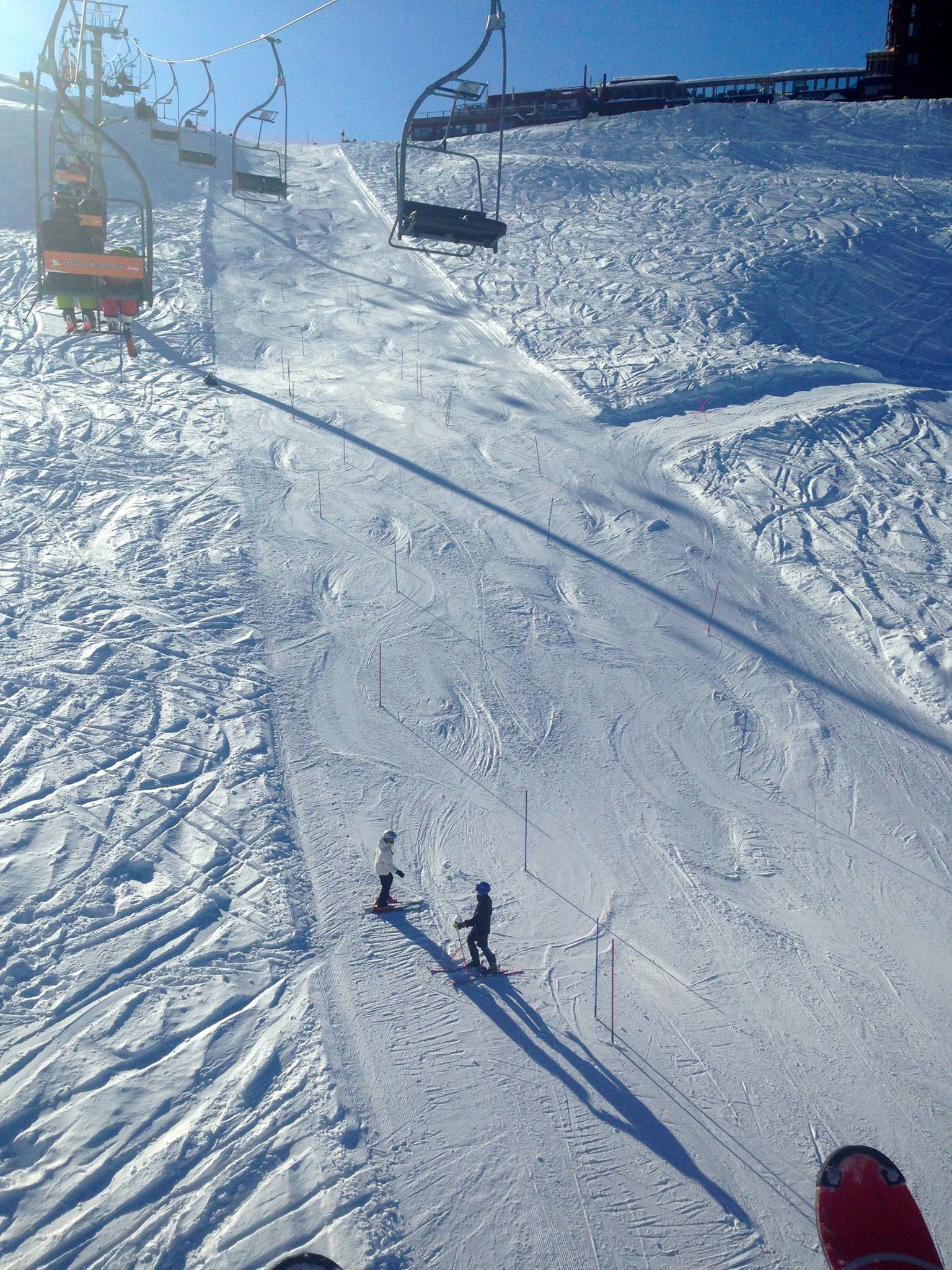 Valle Nevado camp photo