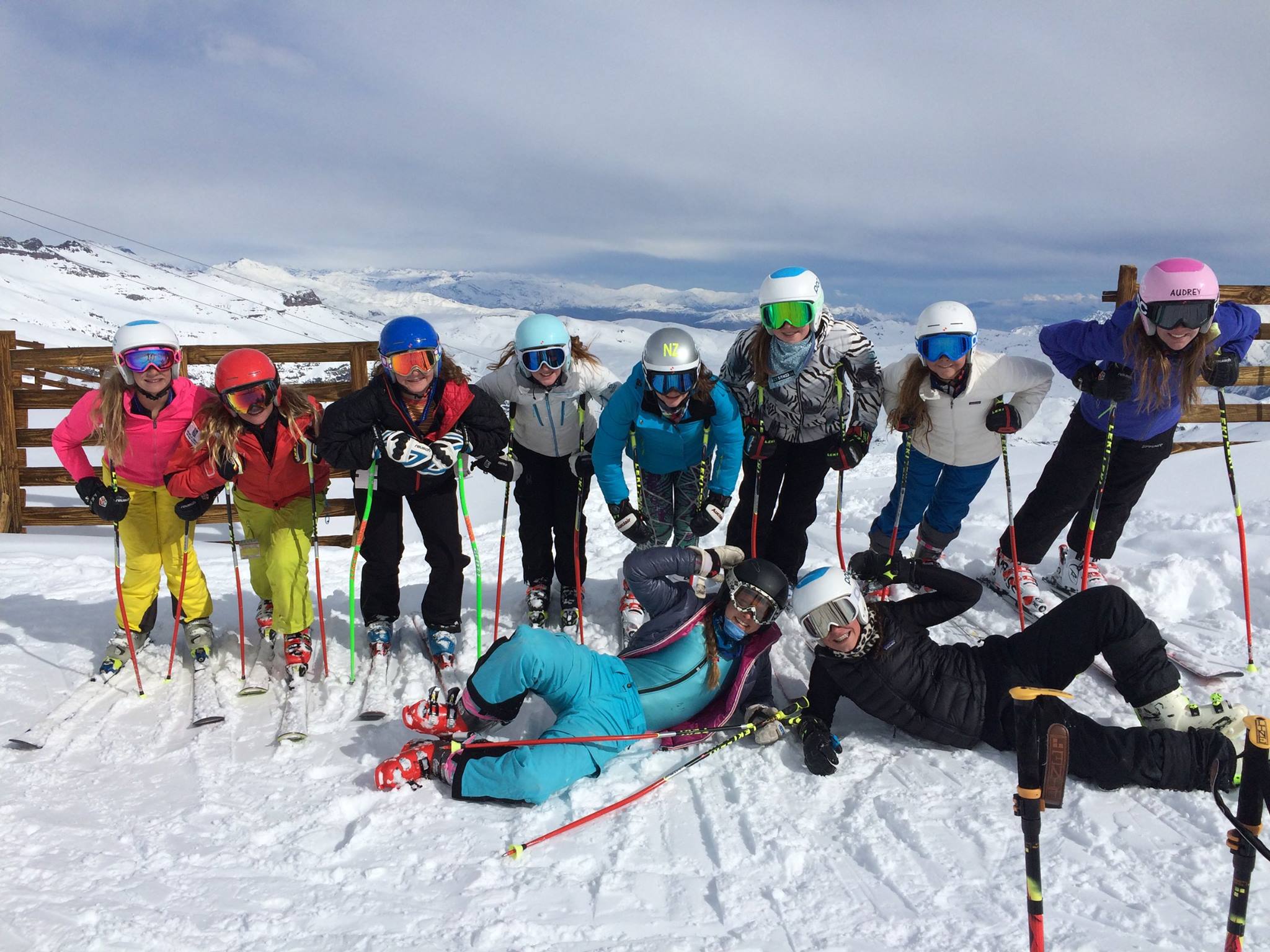 Valle Nevado camp photo