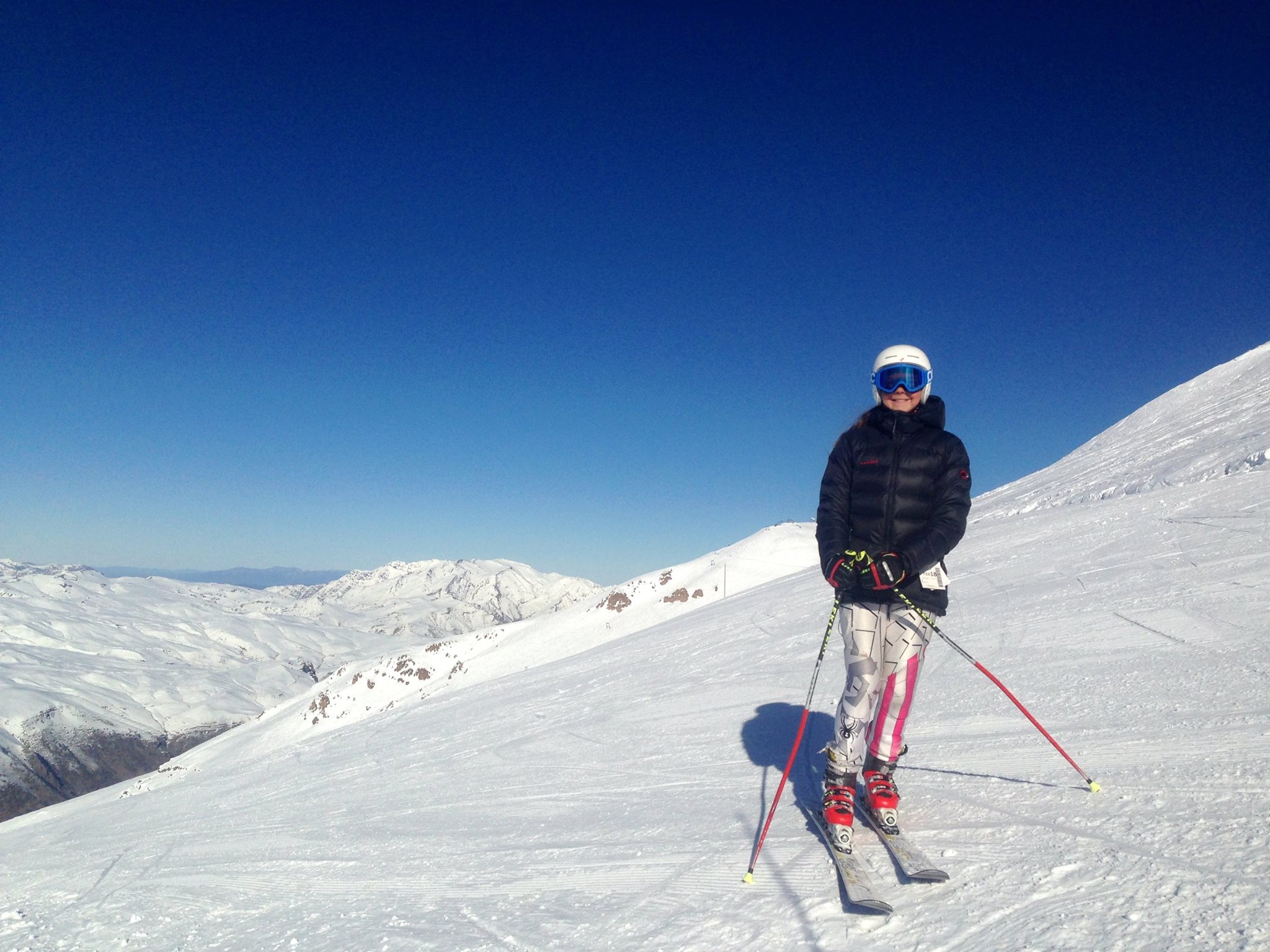 Valle Nevado camp photo