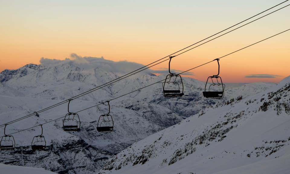 Valle Nevado camp photo