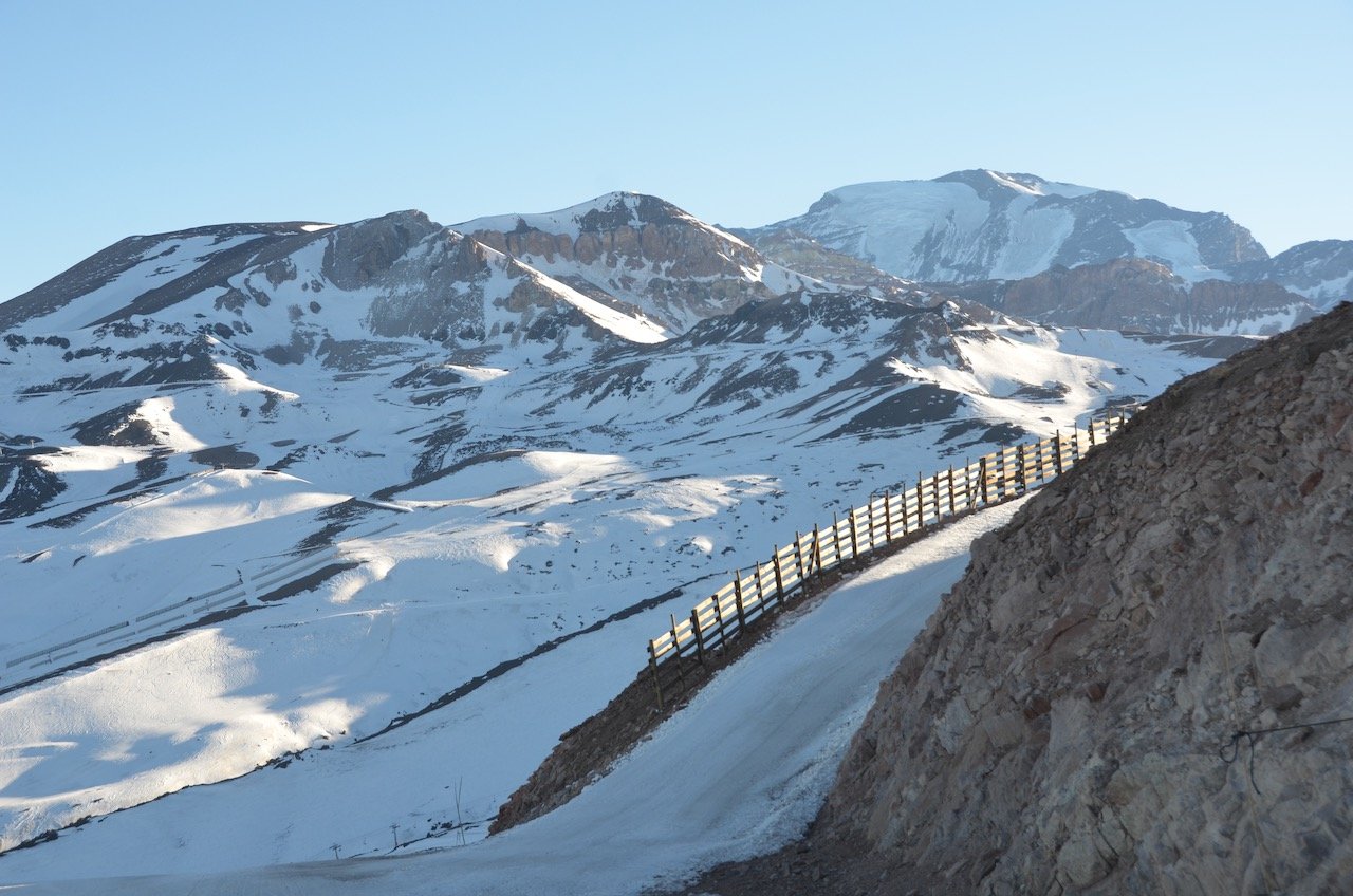 Valle Nevado camp photo