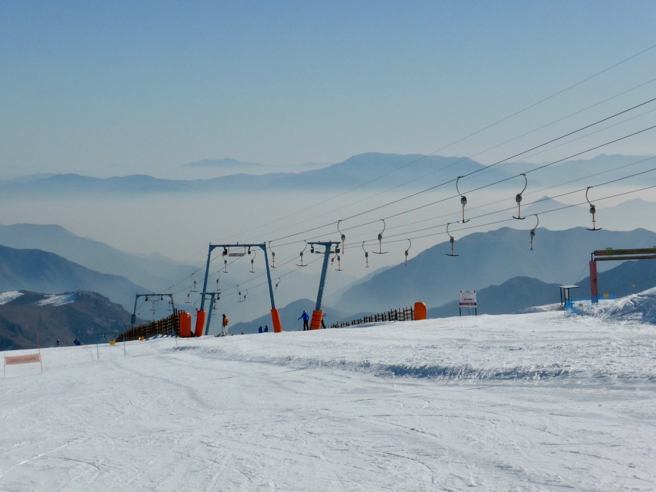 Valle Nevado camp photo
