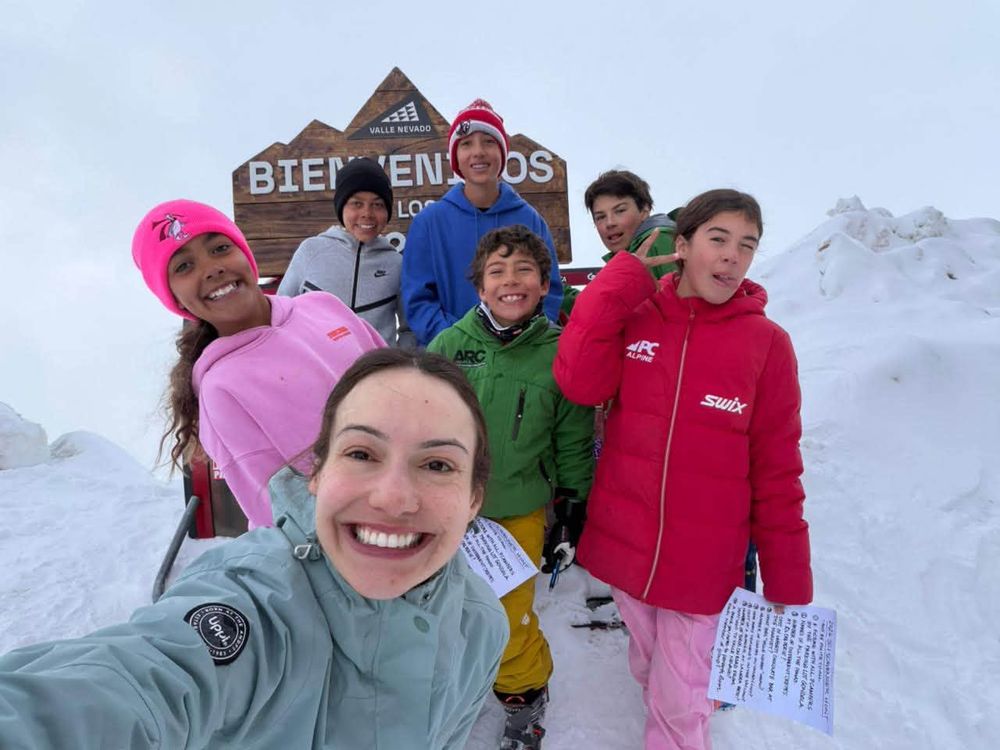 Valle Nevado camp photo