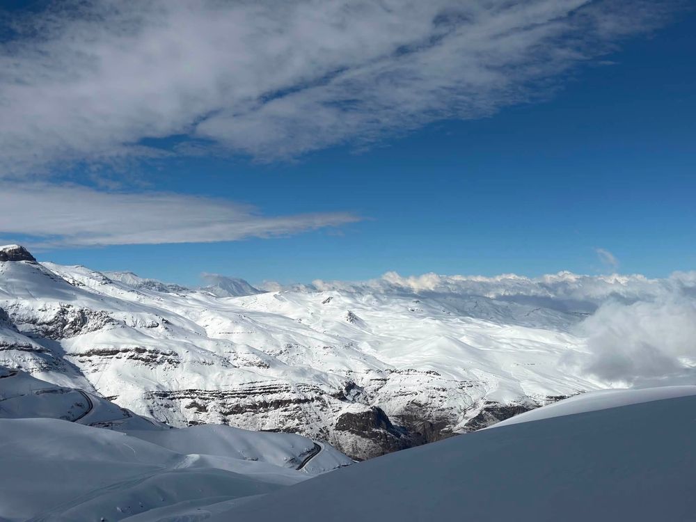 Valle Nevado camp photo