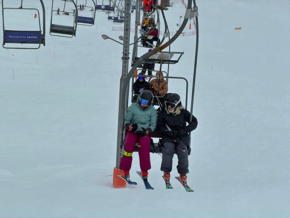 Valle Nevado camp photo
